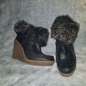 Cute booties that will def keep your ankles warm.